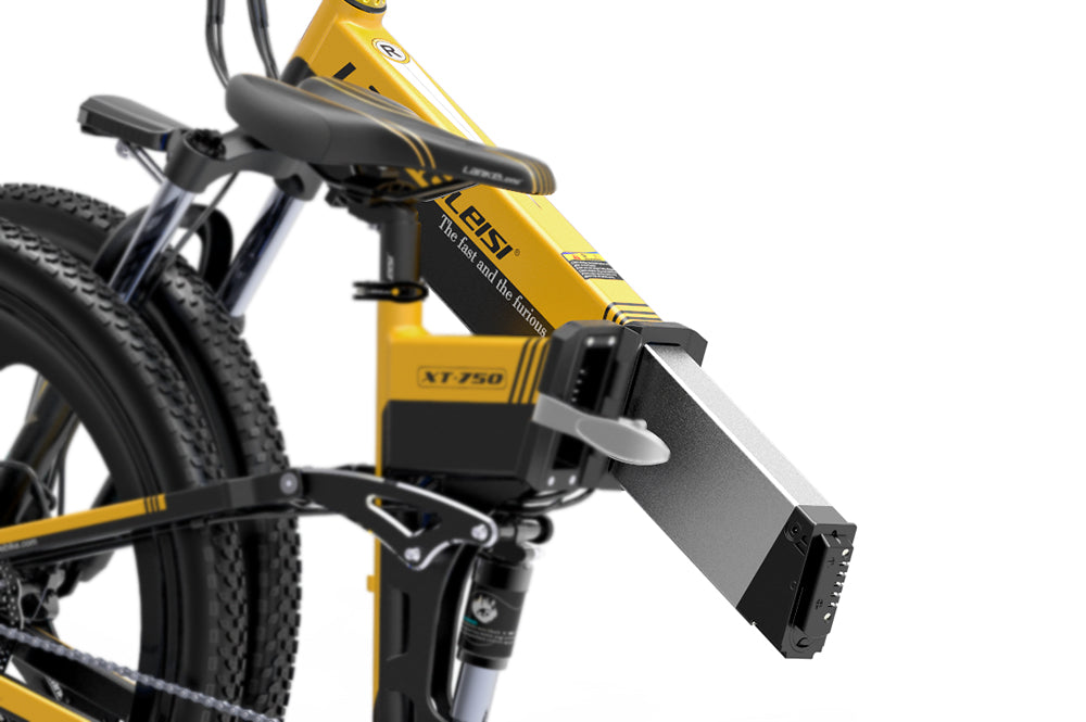 Lankeleisi Bikes lithium-ion battery for electric bicycle, compact and durable power source for XT750 Sport model.
